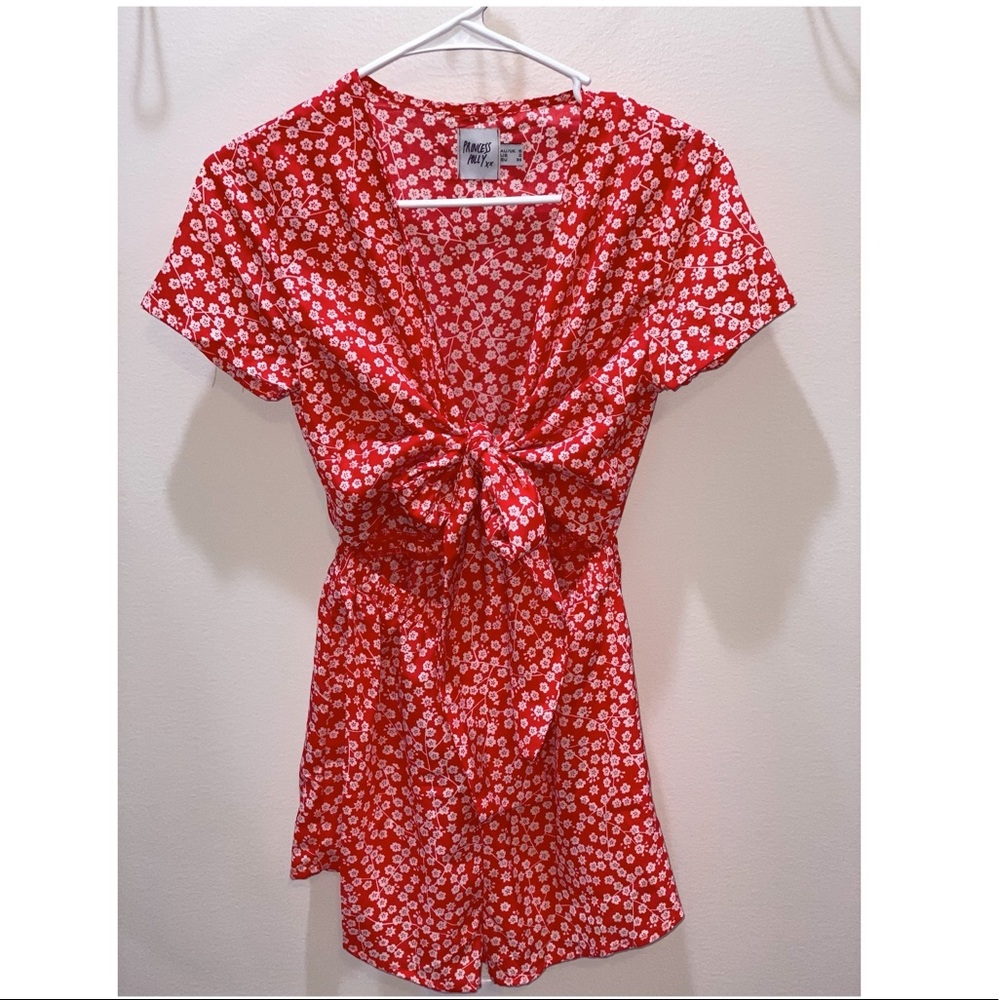 Princess Polly Virgo Tie Front Romper